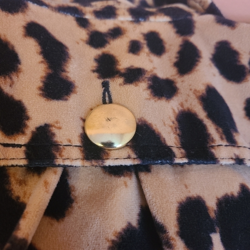 Baby GAP Leopard Print Trench  Coat 4 Years - Picture 6 of 8